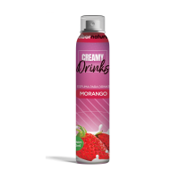 Espuma spray para drink Creamy Drink Morango